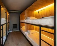 Кровать в общем 12-местном номере Хостел Хостел Linna hostel Выборг Забронируй по своей цене!