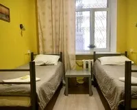 Двухместный номер «Эконом» с 2 раздельными кроватями Хостел Хостел Северная Звезда Санкт-Петербург метро Площадь Восстания