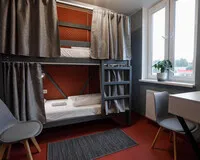 Семейный номер 4-местный с душем и туалетом Хостел Хостел Hostel Bed Idea Калининград 1 звезда