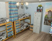 Кровать в общем 6-местном номере для мужчин Хостел Хостел Koenig Hostel Калининград без звезд 5% скидка по промокоду!