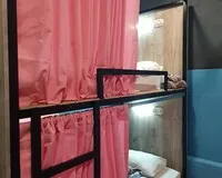 Кровать в общем 4-местном номере для женщин Хостел Хостел Cape Hostel Севастополь 5% скидка по промокоду!