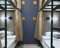 Кровать в общем 8-местном номере Хостел Хостел Cape Hostel Севастополь новый объект