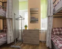 Кровать в общем 6-местном номере для женщин Хостел Хостел Есенин Москва 108 м от метро Красносельская