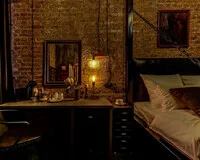 Двухместный номер с 1 кроватью Отель Отель Mysterio Hotel Санкт-Петербург метро Чернышевская