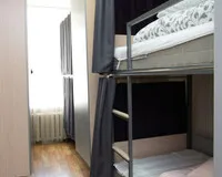 Кровать в общем 4-местном номере для женщин Хостел Хостел Есенин Москва метро Красносельская