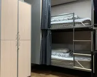 Кровать в общем 8-местном номере для мужчин Хостел Хостел Есенин Москва без звезд