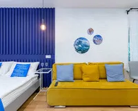 Семейный номер 4-местный Апарт-Отель Апарт-Отель Travelto Telezhnaya Санкт-Петербург 631 м от метро Площадь Александра Невского-2
