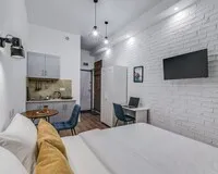 Одноместный номер Апартаменты Апарт-отель Travelto na Neve Санкт-Петербург метро Елизаровская