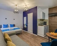 Семейный номер 3-местный Апартаменты Апарт-отель Travelto na Neve Санкт-Петербург 1146 м от метро Елизаровская