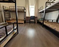 Кровать в общем 10-местном номере Хостел Хостел Main Room на Зорге 11/1 этаж 3 Уфа Забронируй по своей цене!