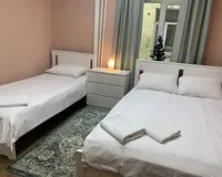 Четырехместный номер с общим душем и туалетом Хостел Хостел Есенин Москва метро Красносельская