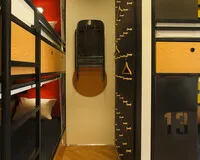 Кровать в общем 8-местном номере для женщин Хостел Хостел Suffix Hostel&Apartments Калининград без звезд