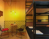Пятиместный номер с душем и туалетом Хостел Хостел Suffix Hostel&Apartments Калининград без звезд