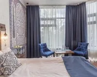 Двухместный номер «Стандарт» Отель Отель Silk Way Hotel Saint-Petersburg Санкт-Петербург метро Ленинский проспект