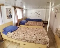 Кровать в общем 4-местном номере для мужчин Хостел Хостел Ситара Хостел Тверь новый объект