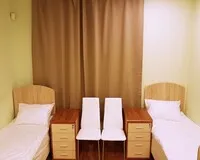 Кровать в общем 4-местном номере для мужчин Мини-отель Мини-отель Град Москва метро Алексеевская