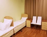 Кровать в общем 4-местном номере для мужчин Мини-отель Мини-отель Град Москва 1181 м от метро Алексеевская