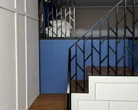 Двухуровневый четырехместный номер Апартаменты Апартаменты Art hotel 1/56 Санкт-Петербург без звезд