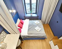 Двухуровневый четырехместный номер Апартаменты Апартаменты Art hotel 1/56 Санкт-Петербург метро Чкаловская рейтинг 4.8