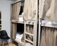 Кровать в общем 6-местном номере для женщин Хостел Хостел Рус-Проспект Мира Москва без звезд