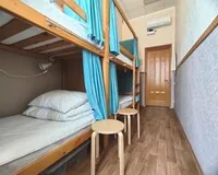 Кровать в общем 4-местном номере для женщин Хостел Хостелы Рус Самара Самара новый объект