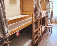 Кровать в общем 6-местном номере для мужчин Хостел Хостелы Рус Самара Самара Забронируй по своей цене!