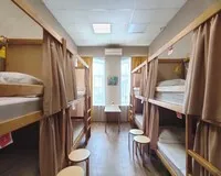 Кровать в общем 8-местном номере для женщин Хостел Хостелы Рус Самара Самара без отзывов