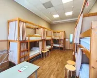 Кровать в общем 10-местном номере для женщин Хостел Хостелы Рус Самара Самара без звезд новый объект