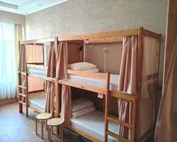 Кровать в общем 10-местном номере для женщин Хостел Хостелы Рус Самара Самара без звезд Забронируй по своей цене!