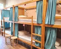 Кровать в общем 10-местном номере для мужчин Хостел Хостелы Рус Самара Самара новый объект