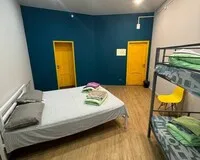 Семейный номер 4-местный с душем и туалетом Хостел Хостел Vozduh Красноярск новый объект