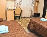 Двухместный номер с 2 кроватями, душем и туалетом Отель Отель Лира Наро-Фоминск без звезд