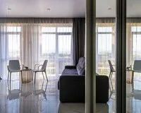 Апартаменты «Де-Люкс» Апартаменты Апартаменты Oplot Apartments Sorrento Park посёлок городского типа Сириус без отзывов Забронируй по своей цене!