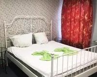 Двухместный номер с 1 кроватью, душем и туалетом Хостел Хостел ХотелХот Бауманская Москва без звезд