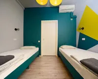 Двухместный номер с душем и туалетом Хостел Хостел Yum Yum Москва 583 м от метро Красносельская