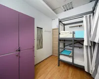 Кровать в общем 4-местном номере Хостел Хостел Yum Yum Москва без звезд