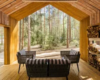 Дом/коттедж 1 спальня База отдыха База отдыха Berloga Country Resort деревня Красный Огорок Забронируй по своей цене!