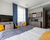 Апартаменты 3 местные с кухней Апартаменты Апартаменты V Apartments Санкт-Петербург 142 м от метро Купчино