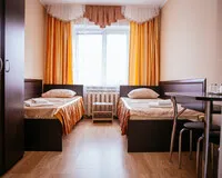 Двухместный номер с 2 кроватями, общим душем и туалетом Отель Отель Каштан Ростов-на-Дону без звезд