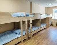 Кровать в общем 8-местном номере для женщин Хостел Хостел Банан Москва метро Волгоградский проспект
