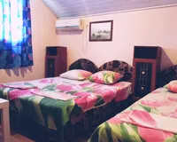 Трехместный номер с общим душем и туалетом Гостевой дом Гостевой дом Петрович Цандрыпш без звезд