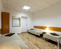 Кровать в общем 3-местном номере Отель Отель Солнечная Челябинск 2 звезды