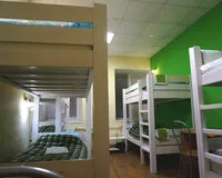 Кровать в общем 8-местном номере для мужчин Хостел Хостел City Lime Санкт-Петербург метро Лиговский проспект