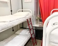 Кровать в общем 6-местном номере для женщин Хостел Хостел Polezhaev Hostel Санкт-Петербург 939 м от метро Площадь Александра Невского-1