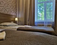Двухместный номер с 2 кроватями, общим душем и туалетом Отель Отель 338 на Мира Санкт-Петербург 406 м от метро Горьковская