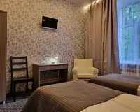 Двухместный номер с 2 кроватями, душем и туалетом Отель Отель 338 на Мира Санкт-Петербург 5 отзывов