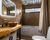 Дом/коттедж 1 спальня База отдыха База отдыха Berloga Country Resort деревня Красный Огорок