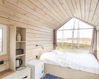 Двухместный номер «Комфорт» Глэмпинг Глэмпинг Rich Life Village коттеджный посёлок Отрадное новый объект