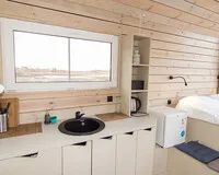 Двухместный номер «Комфорт» Глэмпинг Глэмпинг Rich Life Village коттеджный посёлок Отрадное 5% скидка по промокоду!
