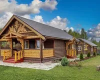 Дом/коттедж 2 спальни База отдыха База отдыха Эко-база отдыха Макаров Хутор деревня Шишково без звезд